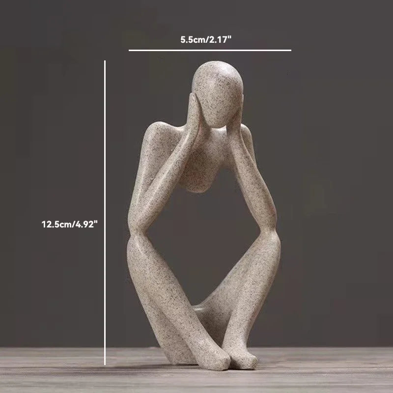 The Thinker Sculptures - Contemplation