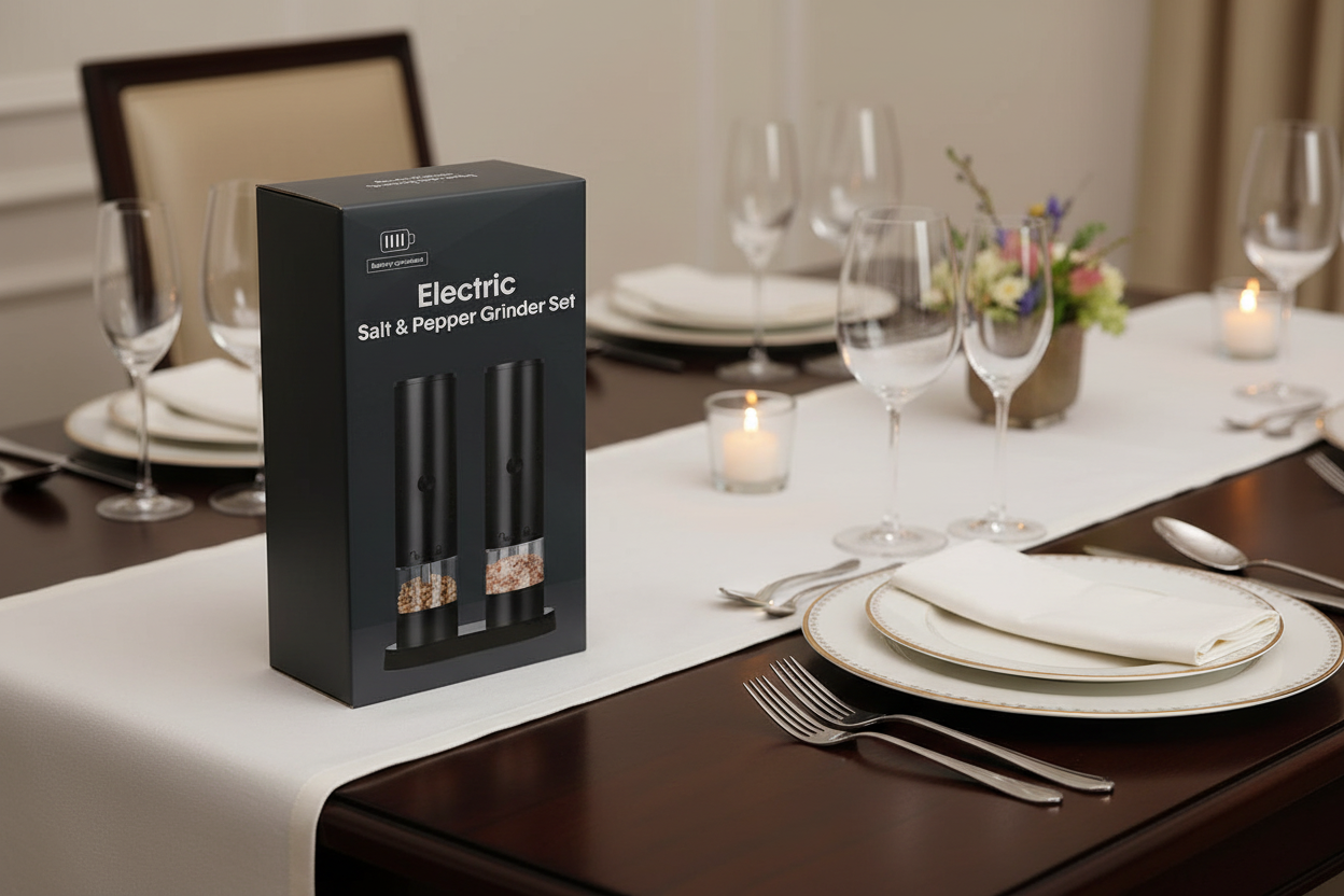 Electric Salt and Pepper Grinder