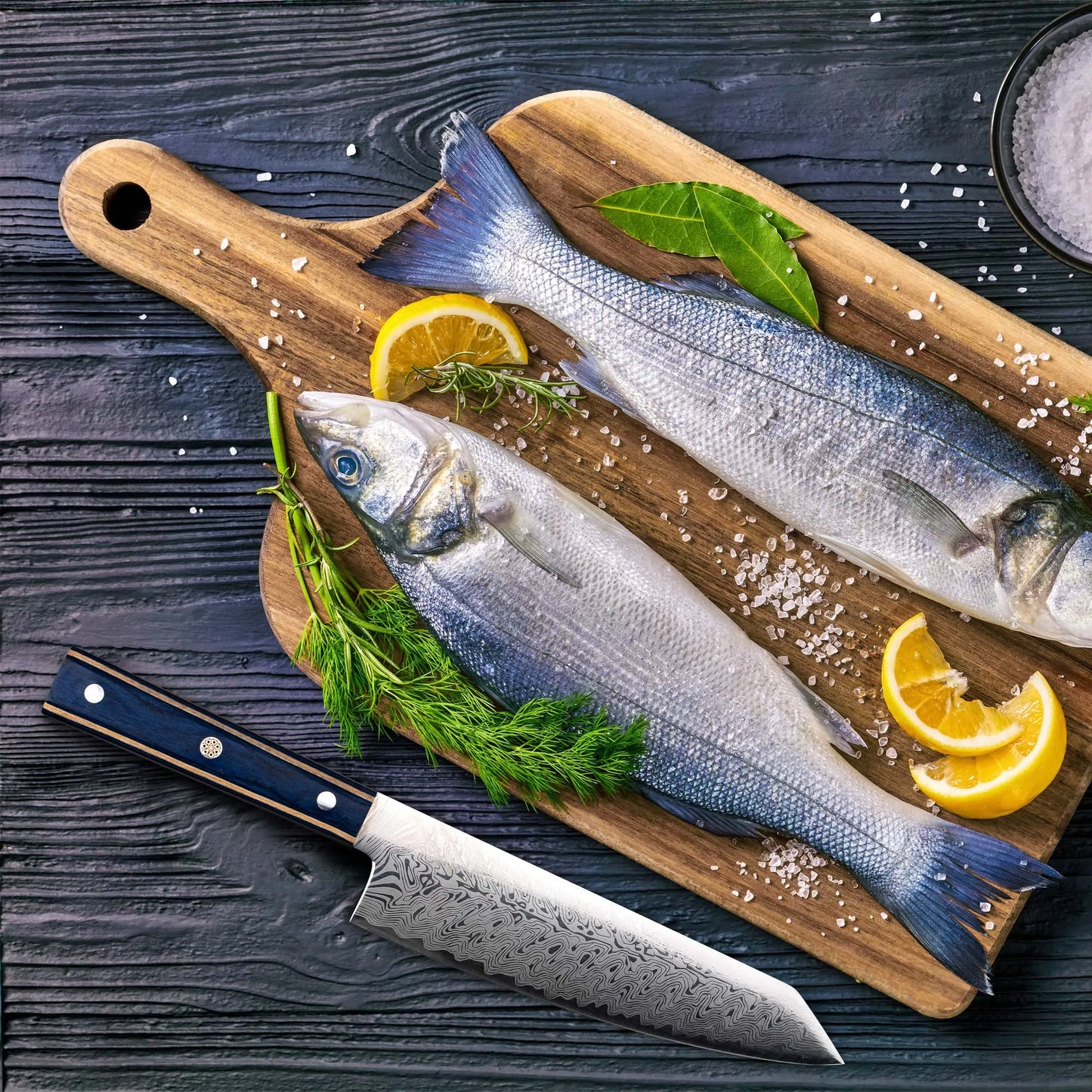 Chef Knife Wood Handle