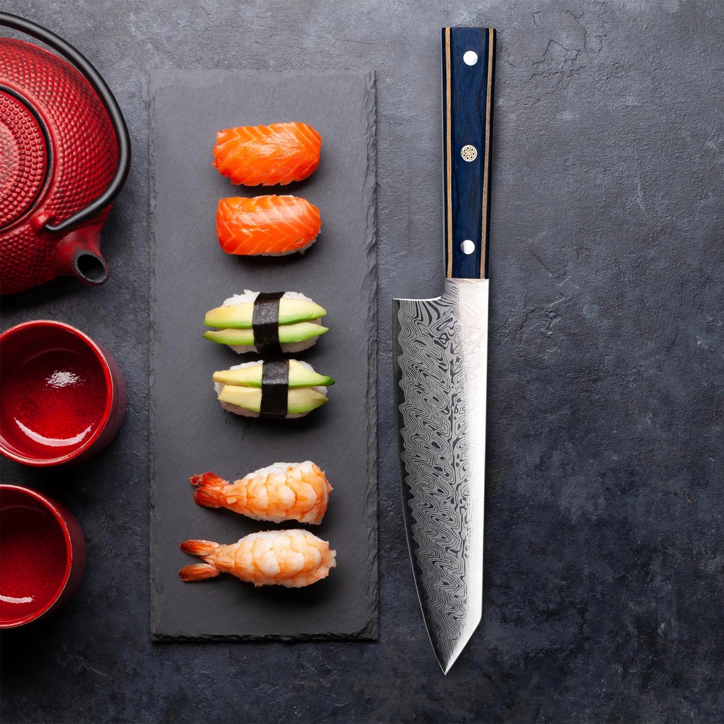 Chef Knife Wood Handle