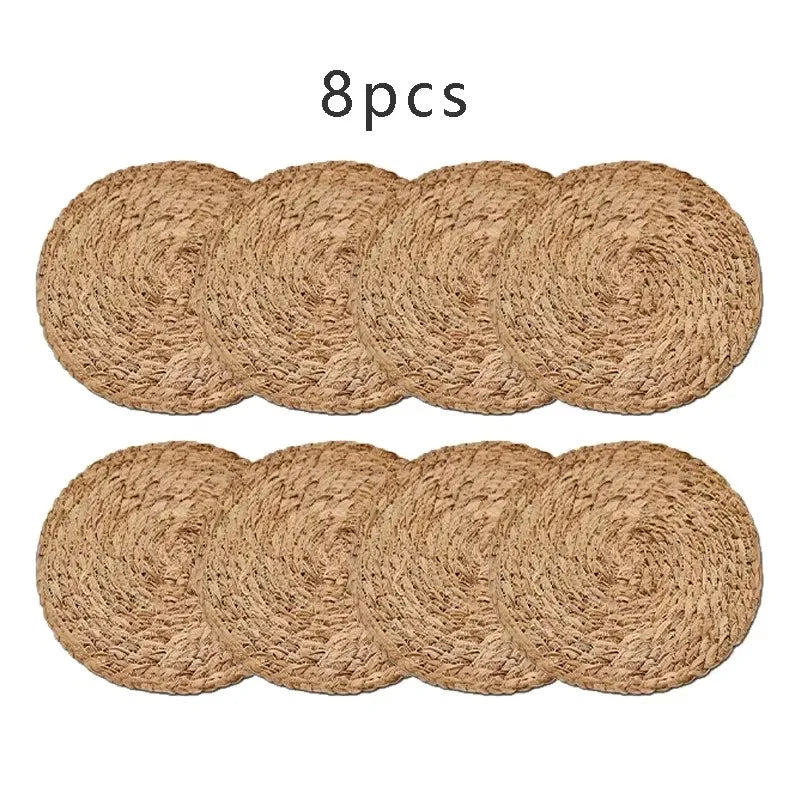 Round Rattan Placemats