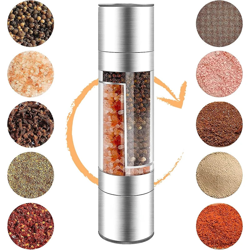 Salt and Pepper Manual Stainless Grinder