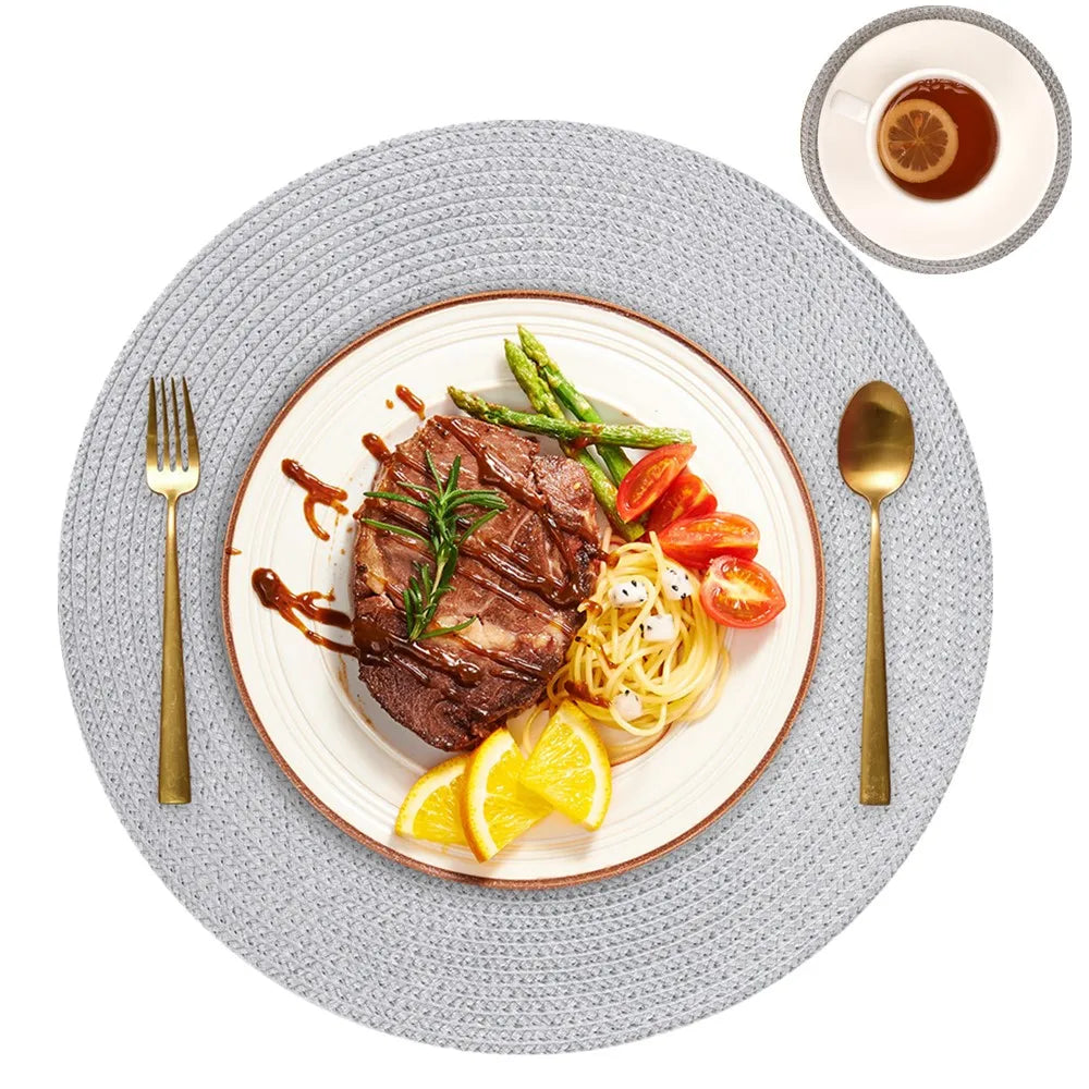 Round Braided Placemats