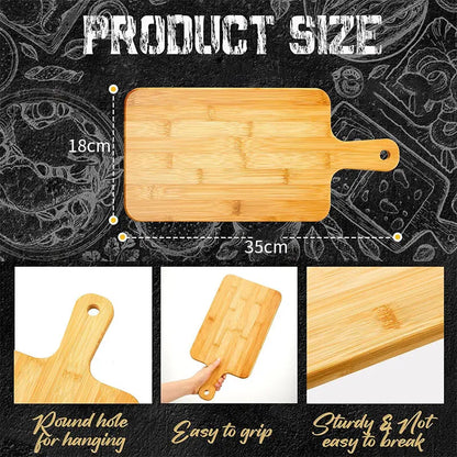 Bamboo Cutting Board with Handle