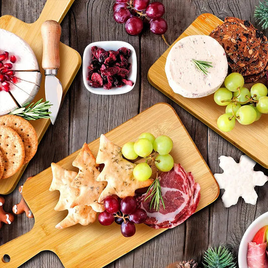 Bamboo Cutting Board with Handle
