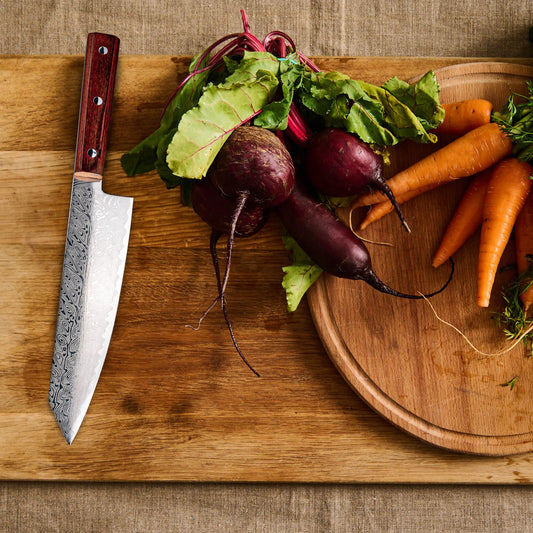 Chef Knife Wood Handle