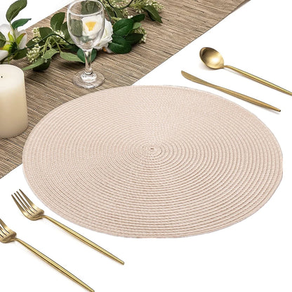 Round Braided Placemats