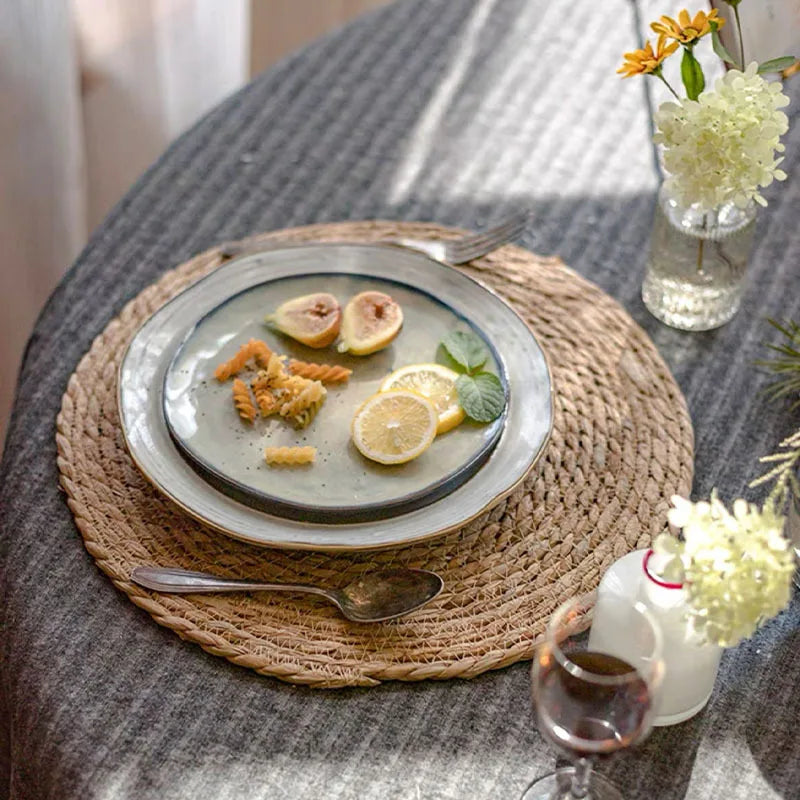 Round Rattan Placemats
