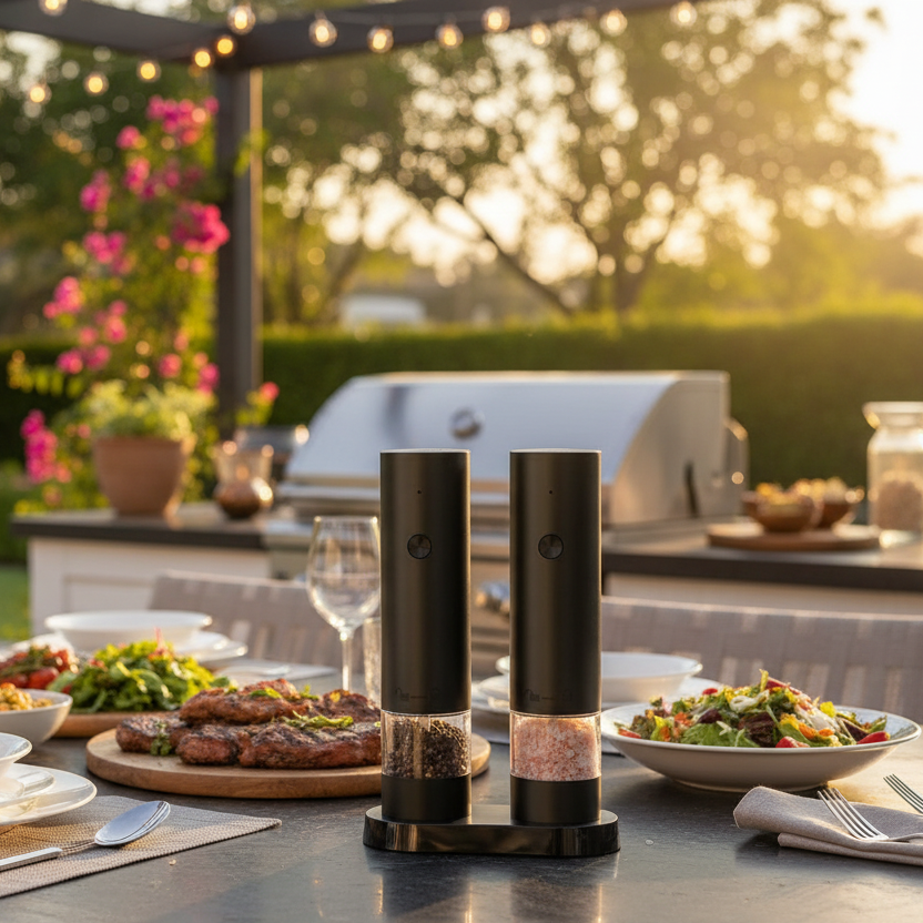 Electric Salt and Pepper Grinder